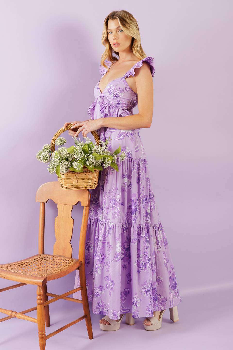 Lovely in Lavender Dress