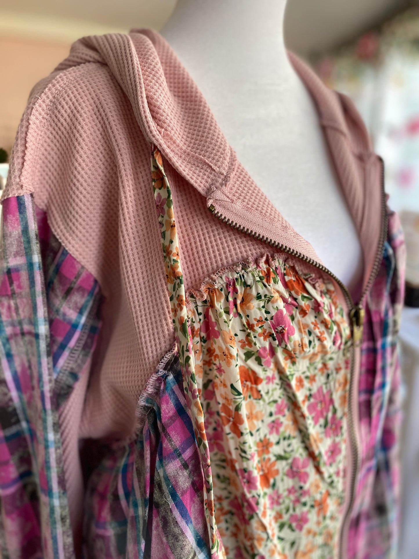 Malin Zip Up Jacket - Pink