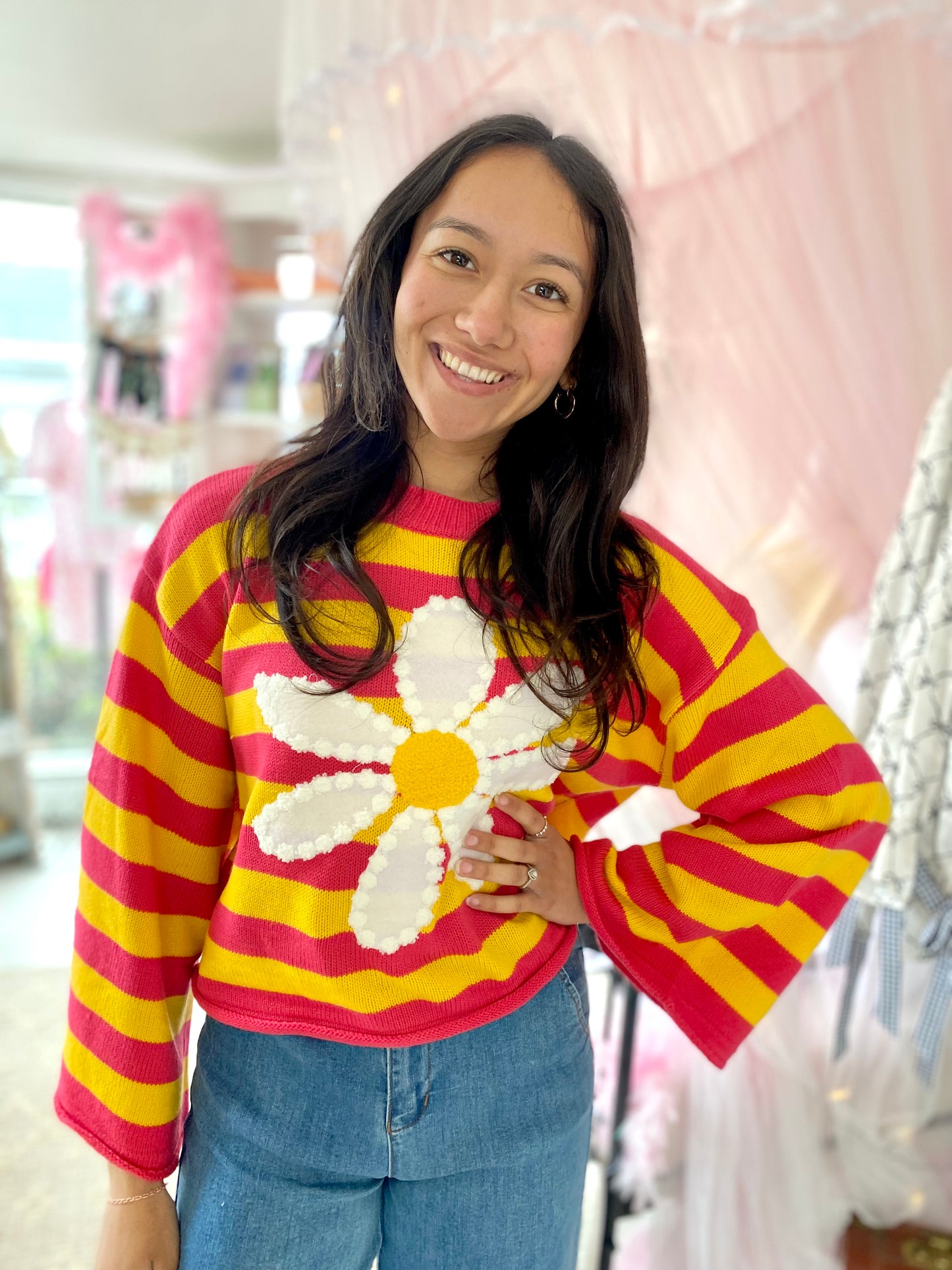 Lazy Daisy Sweater