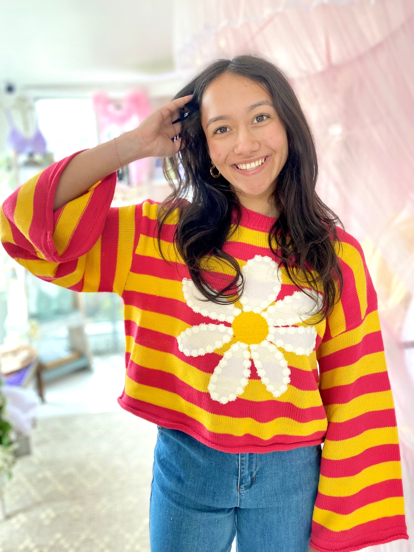 Lazy Daisy Sweater