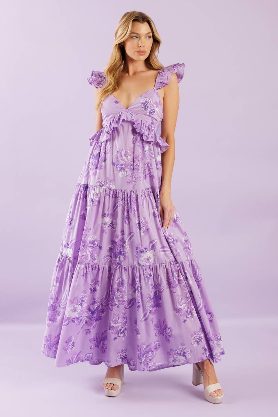 Lovely in Lavender Dress