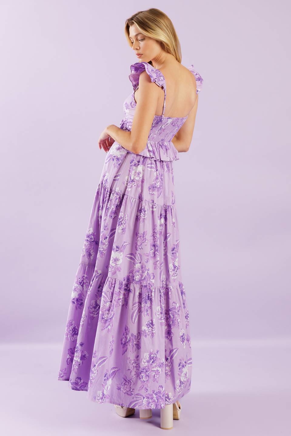 Lovely in Lavender Dress