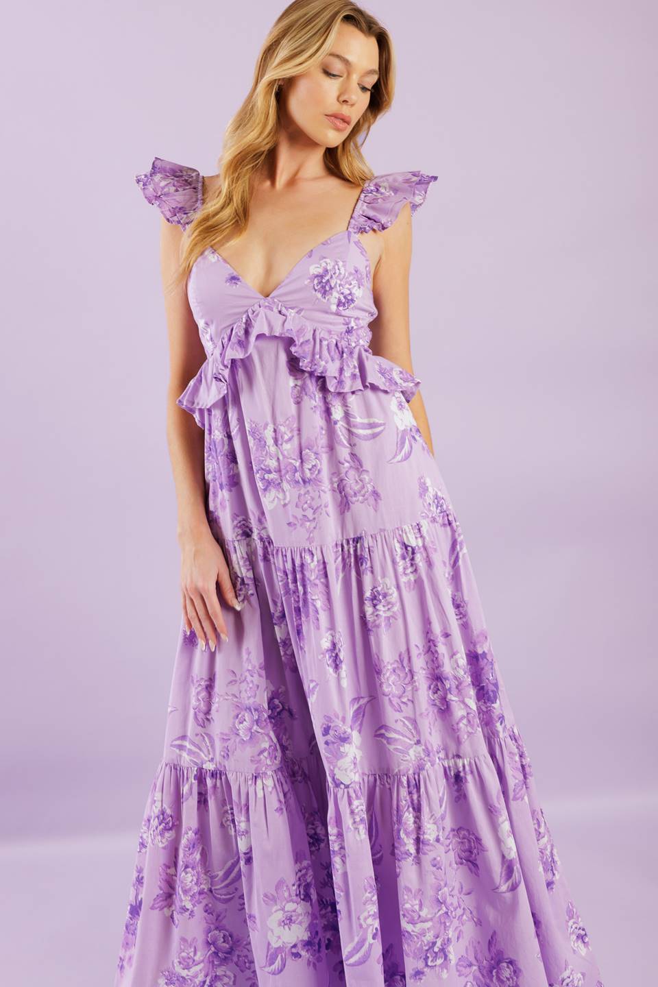 Lovely in Lavender Dress
