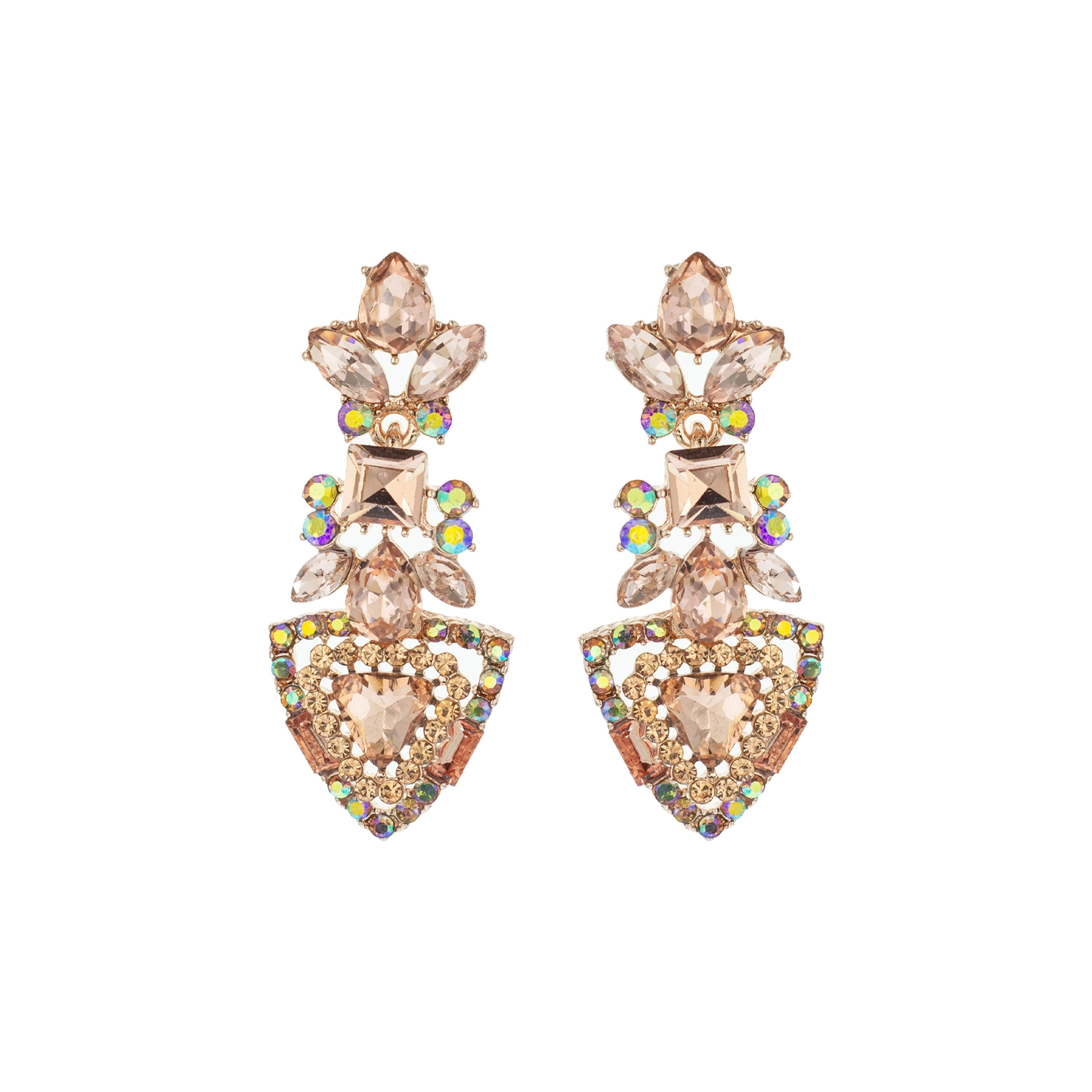 Arrow Cluster Earrings