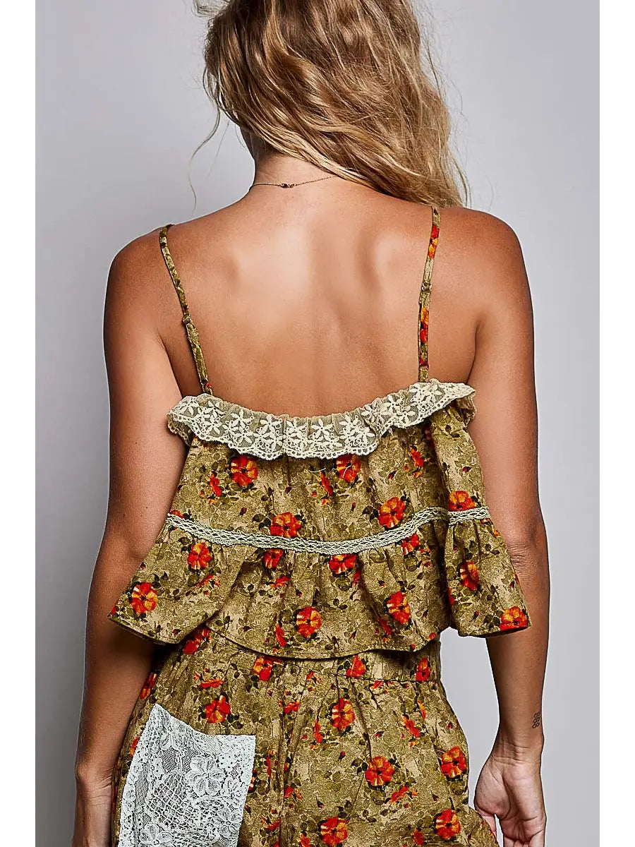 Rustic Blooms Top