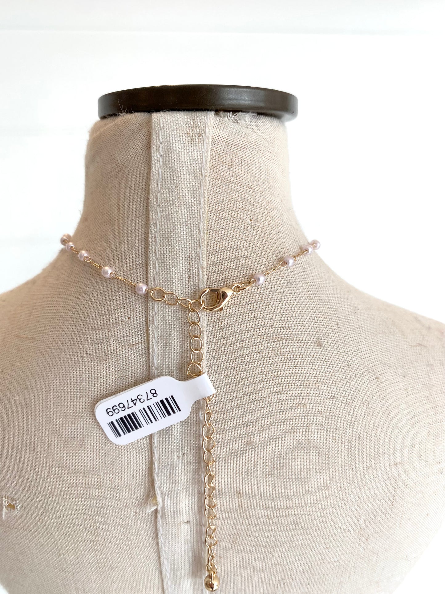 Vintage Style Necklace - Pink