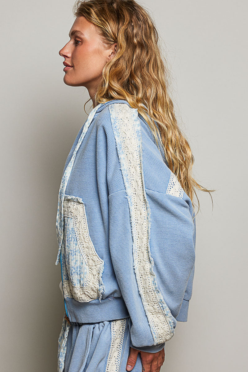 Cornflower Blossoms Jacket