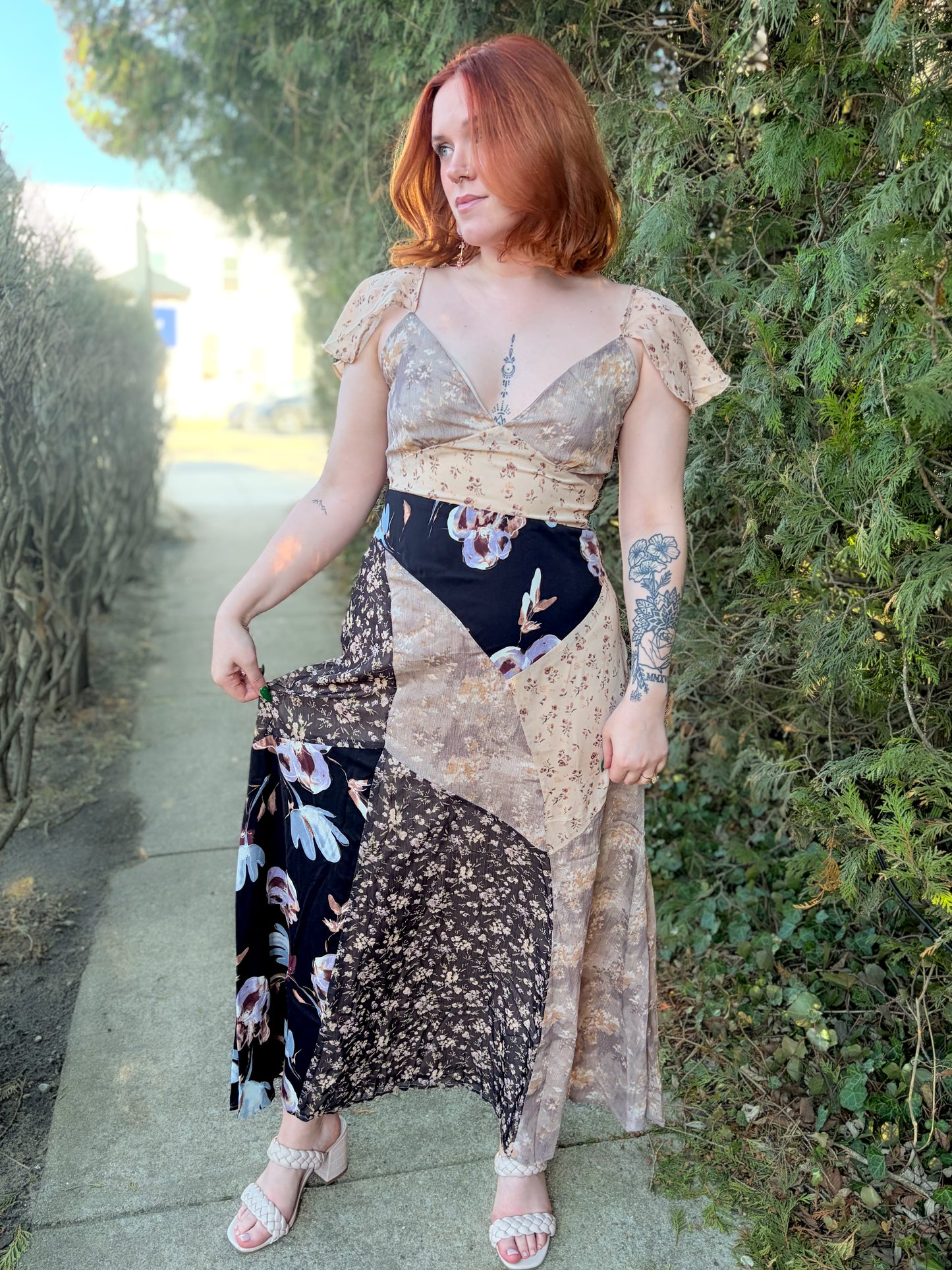 Floral Shimmers Dress