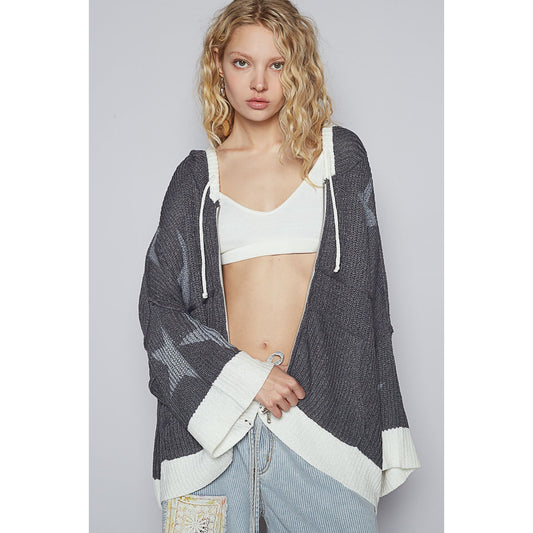 Seeing Stars Hoodie - Charcoal