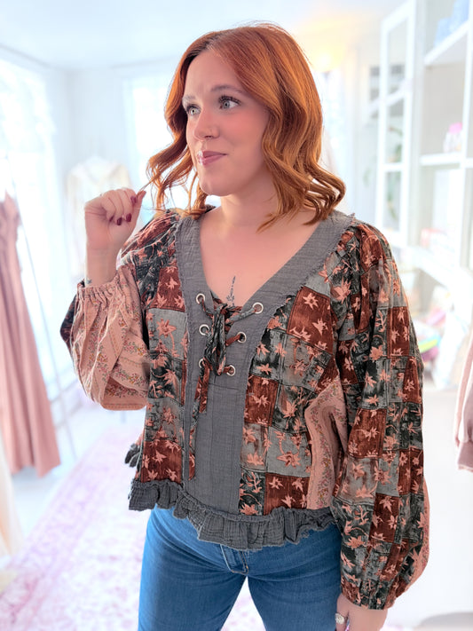 Rodeo Romance Top
