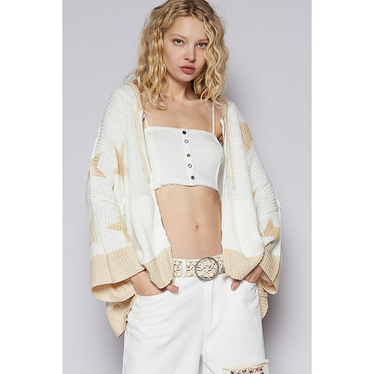 Seeing Stars Hoodie - Ivory