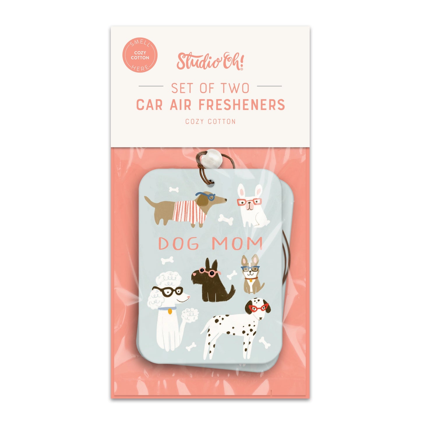 Dog Mom Car Air Freshener