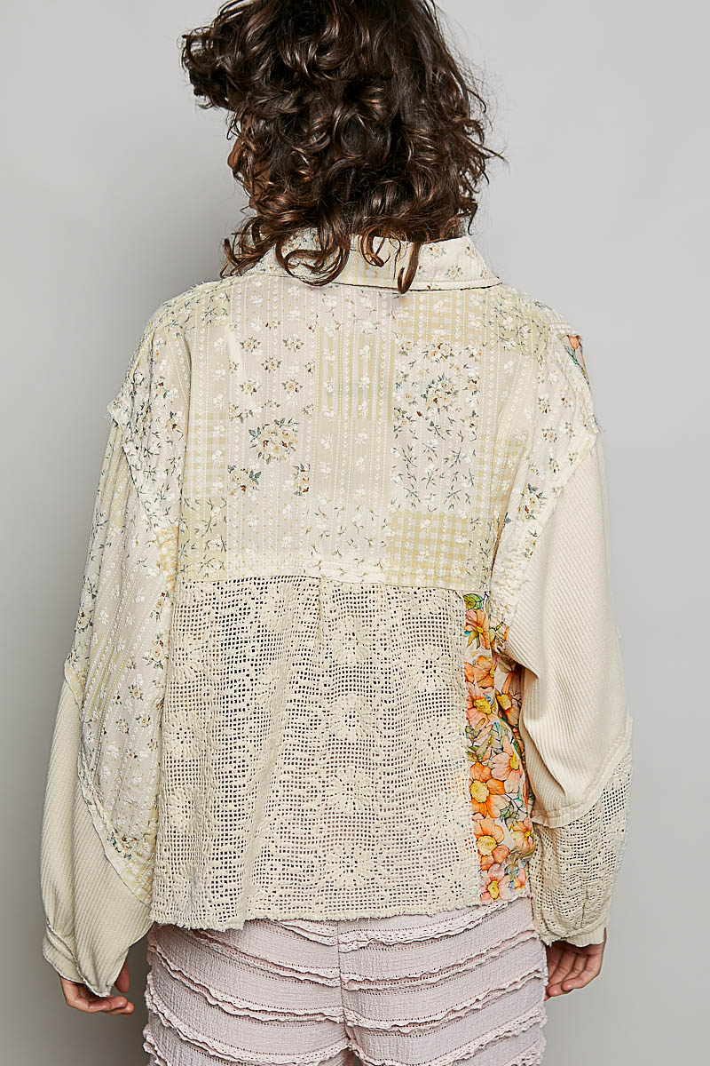 Autumn Blooms Jacket/top