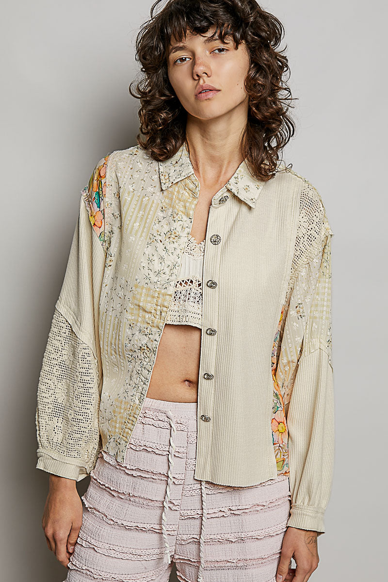 Autumn Blooms Jacket/top